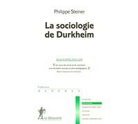 La sociologie de Durkheim