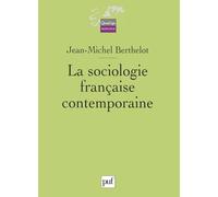 La Sociologie française contemporaine