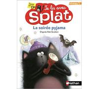 La soirée pyjama – Je lis avec Splat – CP Niveau 1 – Dès 6 ans (7) – Nathan