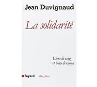 La Solidarité Jean Duvignaud (Auteur)