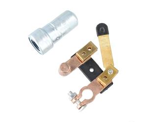 La solution combine vos besoins de déconnexion de batterie principale avec une brosse de nettoyage intégrée pour une fonctionnalité optimale (laiton)