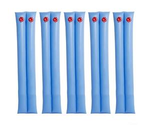 La solution pour sécuriser votre bâche de piscine pendant les hivers difficiles - Lot de 10 poids de 8 pieds (5 pièces)