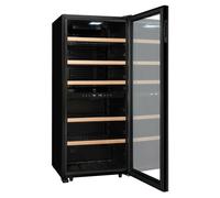 La Sommelière LS102DZBLACK refroidisseur à vin Pose libre Noir 102 bouteilles
