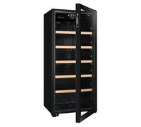 La Sommelière - Cave à vin de service LS117BLACK - 121 bouteilles - 1 zone - Noir