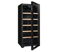 La Sommelière LS117BLACK Refroidisseur de vin compresseur Pose libre Noir 121 bouteilles