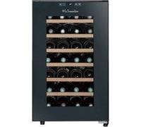 La Sommelière - Cave à vin LS28SILENCE - 28 bouteilles, 70 L - Gris anthracite - Classe F