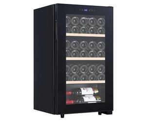 La Sommelière LS36BLACK Refroidisseur de vin compresseur Pose libre Noir 36 bouteilles