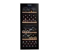 La Sommelière SLS90DZ Cave à vin 91 bouteilles, bois noir