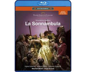 La Sonnambula: Teatro Lirico Di Cagliari (Benini) (Blu-ray) Gutierrez Alaimo