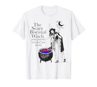 La sorcière bisexuelle effrayante que vos parents vous ont mise en garde contre une drôle de LGBTQ T-Shirt