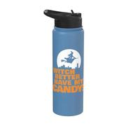 La sorcière ferait mieux de prendre mes bonbons Stainless Steel Insulated Water Bottle