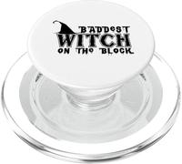 La sorcière la Plus méchante du Quartier - Halloween drôle PopSockets PopGrip pour MagSafe