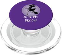 La sorcière Tient Mon Balai, Design Cool et Amusant PopSockets PopGrip pour MagSafe