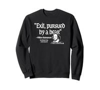 La Sortie poursuivie par Un Ours William Shakespeare Le Conte d'hiver Sweatshirt