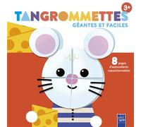 La souri - Tangrommettes géantes et faciles 3+ - Collectif - Yoyo Books - broché - Document jeunesse