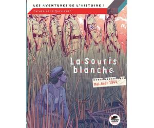 La souris blanche - mai-juin 1944 - Catherine Le Quellenec - Oskar - broché - Roman junior dès 9 ans
