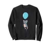 La Souris se Suspend sur Un Ballon Sweatshirt