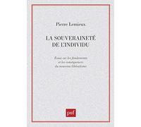 La souveraineté de l'individu