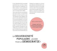 La souveraineté populaire : un levier pour la démocratie ?