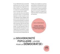 La Souveraineté Populaire : Un Levier Pour La Démocratie ?