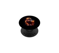 La splendeur majestueuse du phénix de la résurrection PopSockets PopGrip Adhésif