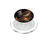 La splendeur majestueuse du phénix de la résurrection PopSockets PopGrip pour MagSafe