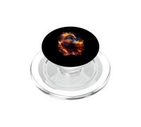 La splendeur majestueuse du phénix de la résurrection PopSockets PopGrip pour MagSafe