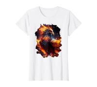 La splendeur majestueuse du phénix de la résurrection T-Shirt Graphique avec Valeur