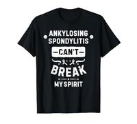La spondylarthrite ankylosante ne Peut Pas briser Mon Esprit T-Shirt Graphique avec Valeur, Homme, Noir, M