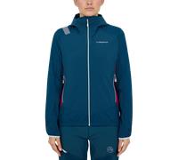 La Sportiva - Aequilibrium Softshell Jkt W - Veste softshell femme Storm Blue / Red Plum - M