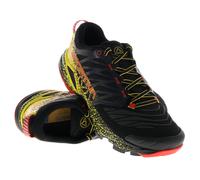 La Sportiva - Chaussures de trail - Akasha II Black/Yellow pour Homme - Taille 43.5 - Noir Noir 43.5