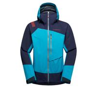 La Sportiva - Veste d'alpinisme - Alpine Guide GTX Jacket M Tropic Blue Deep Sea pour Homme - Taille L - Bleu Bleu L