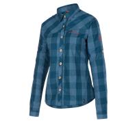 La Sportiva - Andes LS Shirt W - Chemise femme Storm Blue / Cherry Tomato - L