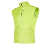La Sportiva - Ascent Primaloft Vest - Doudoune sans manches homme Lime Punch / Carbon - XL