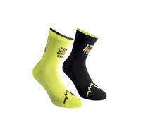 La sportiva Chaussettes De Montagne Techniques Noir Néon Taille L