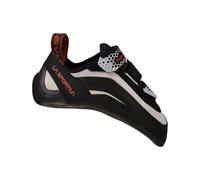 La Sportiva - Chausson d'escalade - Miura VS Woman White/Cherry Tomato pour Femme - Taille 35 - Gris Gris 35