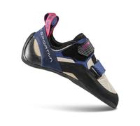 LA SPORTIVA - Chaussons d'escalade Femme - Katana Femme White Storm Blue - Chaussons Velcros | La Sportiva - 37,5 - female 37,5