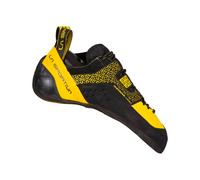 La Sportiva - Chaussons d'escalade - Katana Laces Yellow/Black pour Homme en Cuir - Taille 39 - Jaune Jaune 39