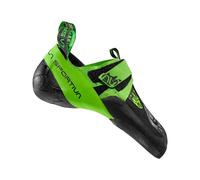 La Sportiva - Chaussons d'escalade - Skwama Vegan Black/Flash Green pour Homme en Cuir - Taille 41 - Vert Vert 41