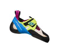 La Sportiva – Chaussons d'escalade – Skwama Femme – Vert pomme / Bleu cobalt – 38,5