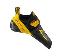 La Sportiva - Chaussons d'escalade - Solution Comp Black/Yellow pour Homme - Taille 41,5 - Noir Noir 41,5