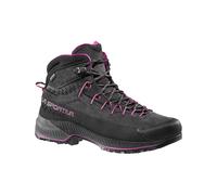 La Sportiva - Chaussures d'approche en GORE-TEX® - TX4 Evo Mid Woman GTX Carbon/Springtime pour Femme en Cuir - Taille 37,5 - Noir Noir 37,5