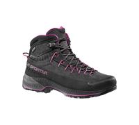 La Sportiva - Chaussures d'approche en GORE-TEX - TX4 Evo Mid Woman GTX Carbon/Springtime pour Femme en Cuir - Taille 38 - Noir Noir 38