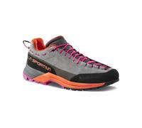 La Sportiva - Chaussures d'approche - TX Guide Leather Woman Grey/Cherry Tomato pour Femme en Cuir - Taille 38 - Gris Gris 38