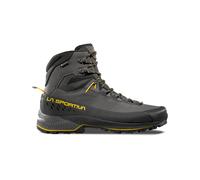 La Sportiva - Chaussures de marche d'approche en GORE-TEX - TX5 Evo Mid GTX Carbon/Yellow pour Homme en Cuir - Taille 45 - Noir Noir 45