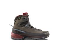 La Sportiva - Chaussures de marche d'approche en GORE-TEX - TX5 Evo Mid W GTX Carbon/Redwood pour Femme en Cuir - Taille 37,5 - Marron Marron 37,5