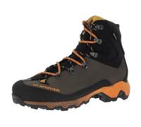 LA SPORTIVA Chaussures de montagne Aequilibrium Trek GTX - Imperméables et stables - Avec dessus en cuir nubuck et semelle extérieure adhérente - Bottes de montagne, Chocolate Papaya, 41 EU