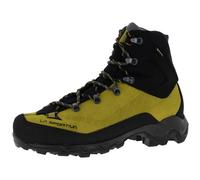 LA SPORTIVA Chaussures de montagne Aequilibrium Trek GTX - Imperméables et stables - Avec dessus en cuir nubuck et semelle extérieure adhérente - Bottes de montagne, Carbone Savana, 43.5 EU
