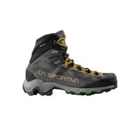La Sportiva - Chaussures de randonnée en GORE-TEX - Aequilibrium Hike W GTX Carbon/Aspen Green pour Femme - Taille 39 - Gris Gris 39