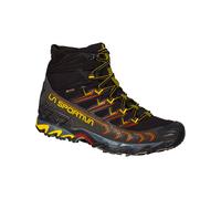 La Sportiva - Chaussures de randonnée en GORE-TEX - Ultra Raptor II Mid GTX Black/Yellow pour Homme - Taille 41 - Noir Noir 41